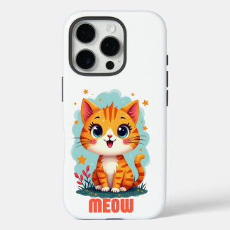 Meow iPhone 16 Pro Case-Mate - Chic Protection iPhone 16 Pro Hülle