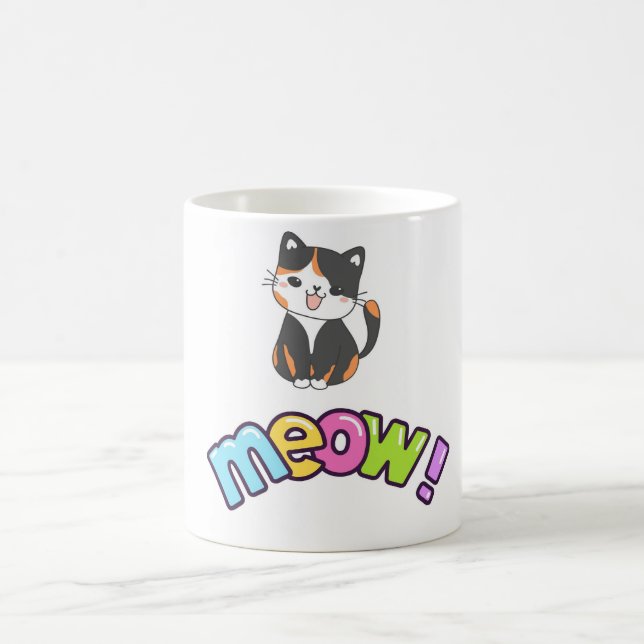MEOW KAFFEETASSE (Mittel)