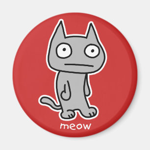 Meow-Magnet Magnet