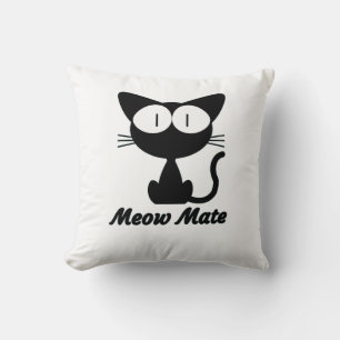 Meow Mate Glow Kissen