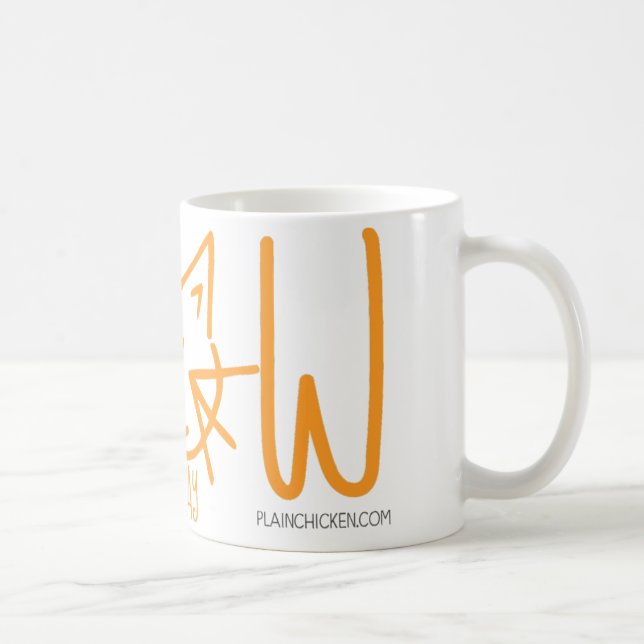 Meow-Montag-Kaffee-Tasse Kaffeetasse (Rechts)