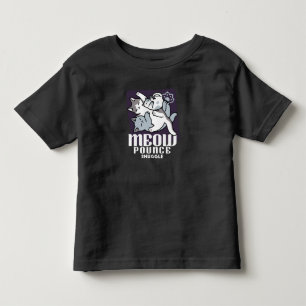 Meow Pounce Snuggle - Niedliche schlafende Katzen Kleinkind T-shirt
