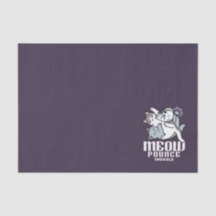Meow Pounce Snuggle - Niedliche schlafende Katzen Seidenpapier