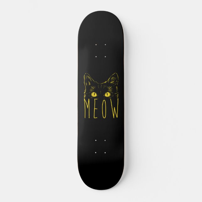 Meow Skateboard (Vorderseite)