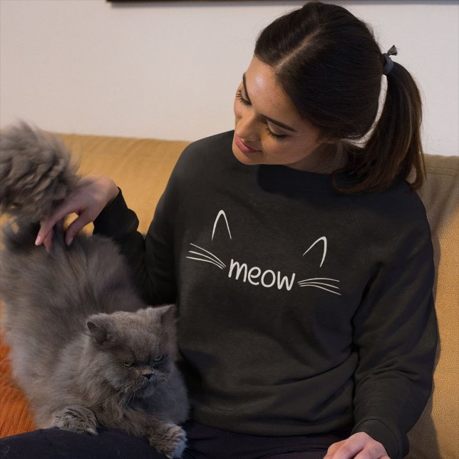 Meow Sweatshirt (Von Creator hochgeladen)