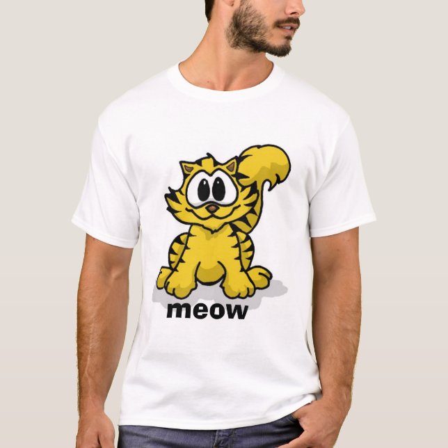 Meow T-Shirt (Vorderseite)