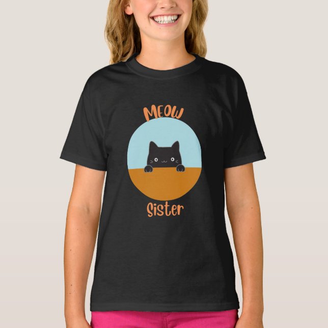 Meow T-Shirt (Vorderseite)