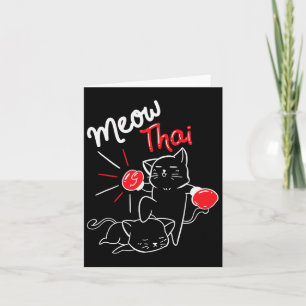 Meow Thai I Muay Thai Boxing I Muay Thai Männer Fr Karte