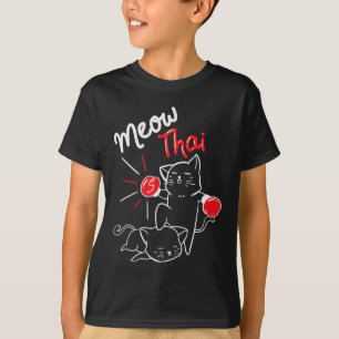 Meow Thai I Muay Thai Boxing I Muay Thai Männer Fr T-Shirt