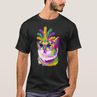 Meowdi Gras, Mardi Gras Katzenmutter, Katzenliebha T-Shirt