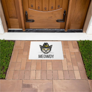 Meowdy Funny Cat Fußmatte