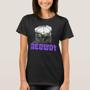 Meowdy Mashup Zwischen Meow und Howdy Cat Meme T-Shirt