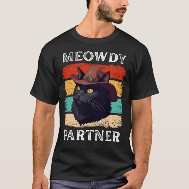 Meowdy Partner T-Shirt (Vorderseite)