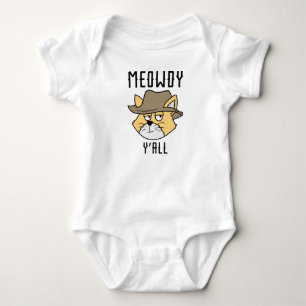 Meowdy Y’all Baby Strampler