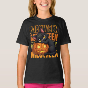 MEOWEEN - Katzenliebhaber Halloween T-Shirt