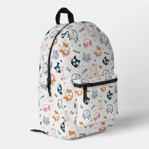 Meowgical Mischief: Der Purfect Companion ✨ Blurb Bedruckter Rucksack