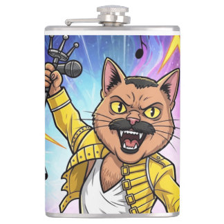 Meowhemian Rhapsody Flachmann