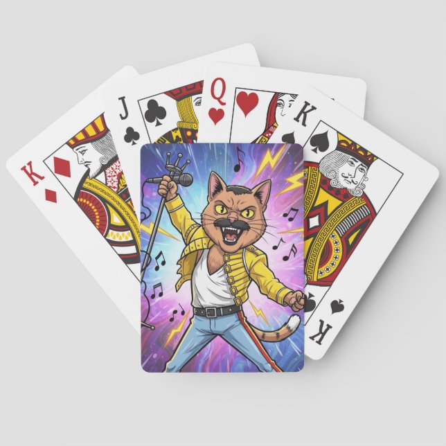 Meowhemian Rhapsody Spielkarten (Rückseite)