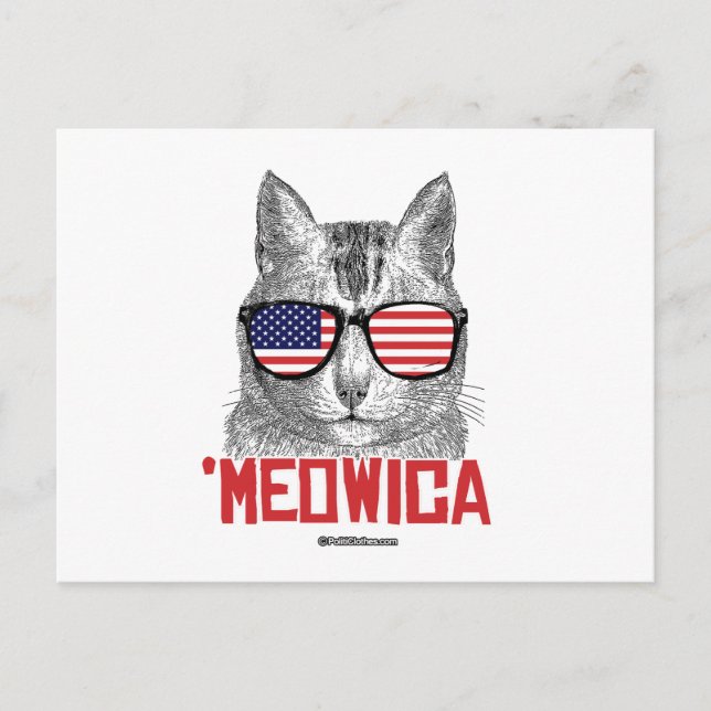 Meowica Postkarte (Vorderseite)
