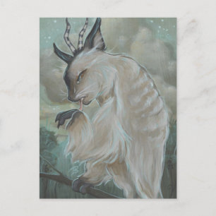 Meowl 2 cat owl postcard postkarte