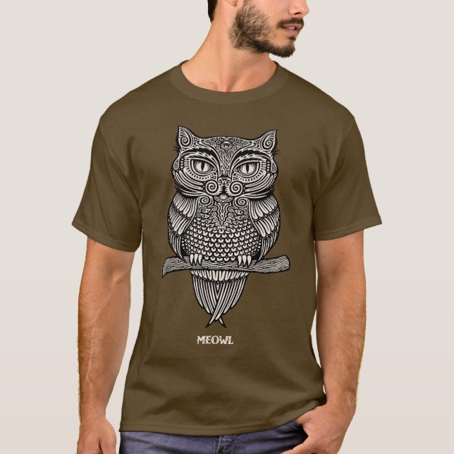 Meowl T-Shirt (Vorderseite)