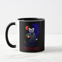 MEOWLOWEEN MICHAEL MEOWERS HALLOWEEN CAT BEÄNGSTIG