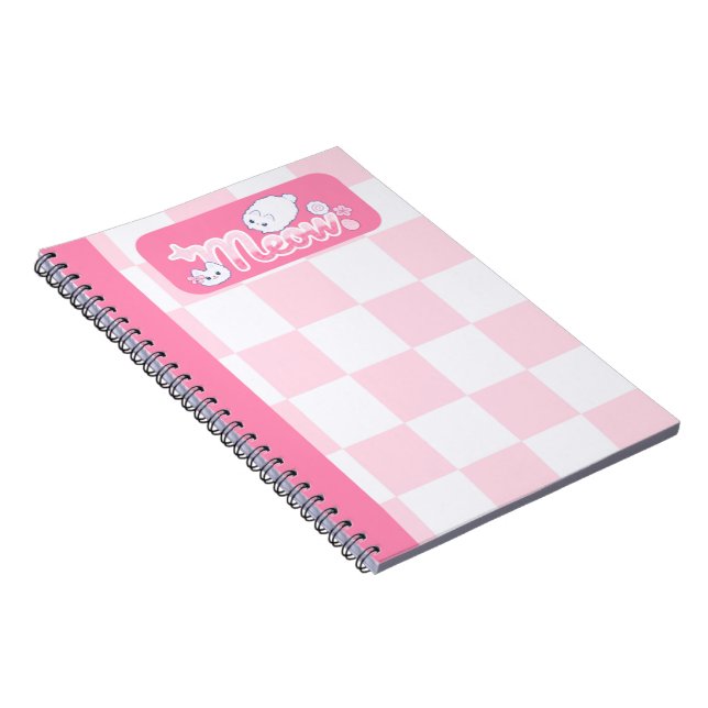 Meowpink Notizblock (Rechte Seite)