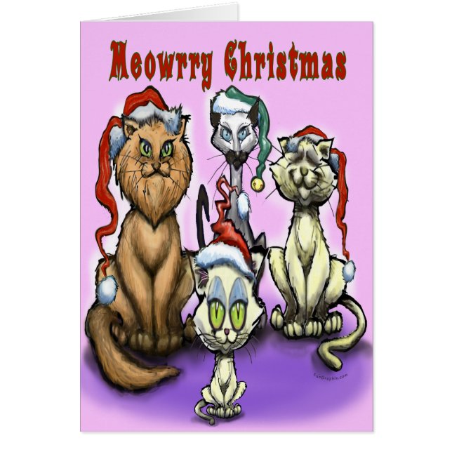 Meowry Christmas Cats (Devant)