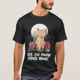 Meowt Katze Motivationszitat Kätzchen T-Shirt
