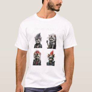Meowtallica Funny Cat Shirt Cat Shirt Musik T Shir