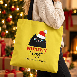 Meowy & Bright Sac de Noël personnalisé pour chat