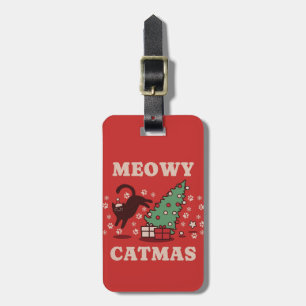 Meowy Catmas Gepäckanhänger