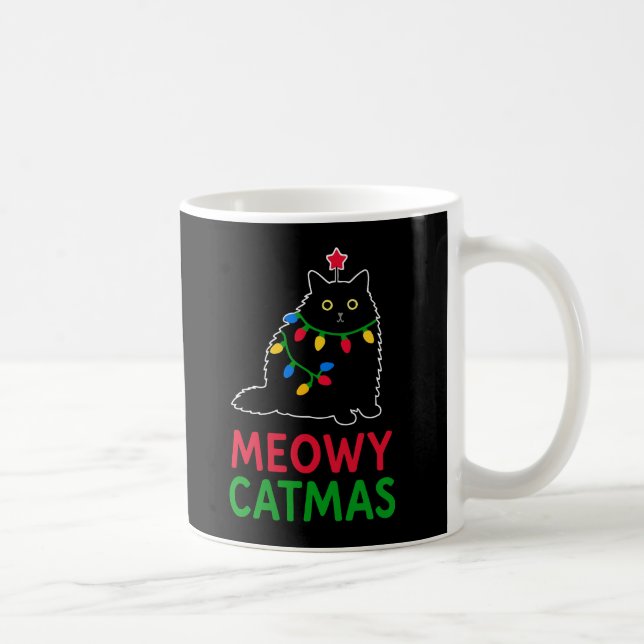 Meowy Catmas Kaffeetasse (Rechts)