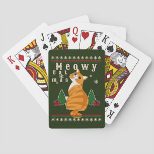 meowy catmas  spielkarten