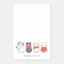 Meowy Catmas Weihnachtskatzen