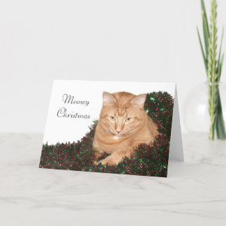 Meowy Christmas Feiertagskarte