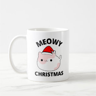 Meowy Christmas Kaffeetasse