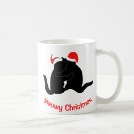 Meowy Christmas Kaffeetasse