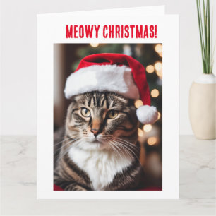 Meowy Christmas! Karte