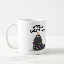 Meowy Christmas Mug Kaffeetasse