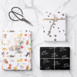 Meowy Christmas | Niedlicher Cat Pattern Urlaub Geschenkpapier Set<br><div class="desc">Erstellen Sie ein individuelles Verpackungspapier und ein personalisiertes Geschenkpapier für jeden Anlaß. Wenn Sie ein Geschenk in ein individuelles Verpackungspapier verpackt, wird es sicher ein Lächeln auf das Gesicht eines jeden setzen! Fügen Sie diesem Design Ihre benutzerdefinierte Formulierung hinzu, indem Sie die "Diese Vorlage bearbeiten"-Felder auf der rechten Seite des...</div>