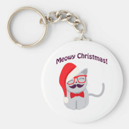 Meowy Christmas! Schlüsselanhänger
