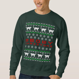 Meowy Christmas Sweatshirt