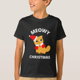 Meowy Christmas T-Shirt