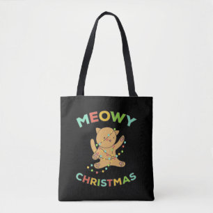 Meowy Christmas Tasche