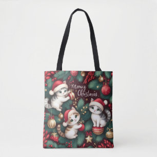 Meowy Christmas - Tasche
