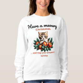 Meowy Christmas Unisex Sweatshirt
