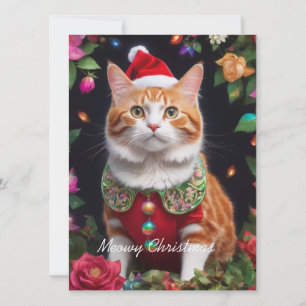Meowy Feiertagskarte
