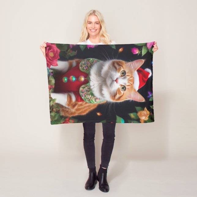 Meowy Fleecedecke (Beispiel)