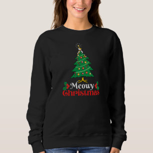 Meowy Sweatshirt de Noël